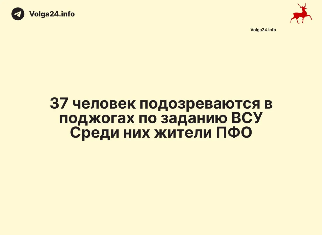 В более чем 30 регионах пресечена сеть нелегальных каналов связи: задержаны 88 человек, у ряда подозреваемых изъяли сотни SIM‑карт и оборудование; 37 человек подозреваются в поджогах объектов инфраструктуры.