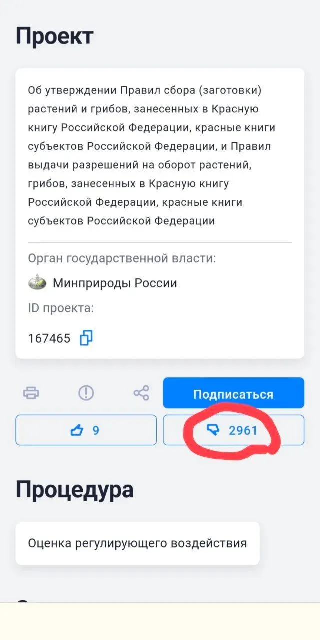 Новые правила разрешают переносить охраняемые растения и грибы при отсутствии альтернатив для размещения хозяйственных объектов. Экологи предупреждают, что это может привести к массовой гибели редких видов.