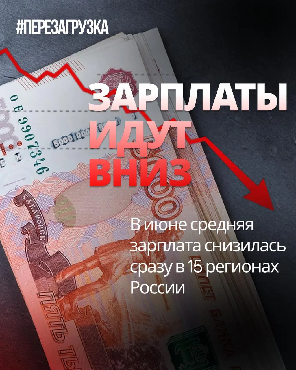 В июне номинальные зарплаты снизились в 15 регионах; в отдельных регионах падение достигло 18% по сравнению с маем. Это номинальные цифры без учёта инфляции (0,87%), поэтому покупательная способность могла снизиться.