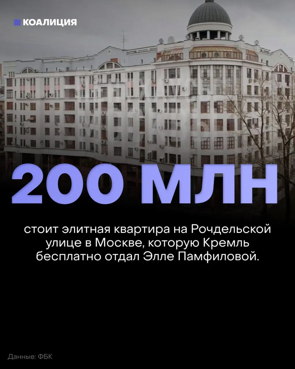 Расследование указывает на элитную квартиру стоимостью около 200 млн рублей, оформленную на внучку председателя ЦИК, как якобы награду за «победы» на выборах; в регионах готовят акции протеста.