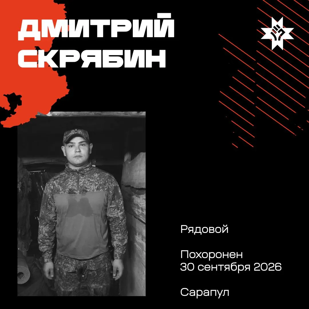 Памятная сводка о погибших удмуртских военнослужащих: имена, возраст и служба.